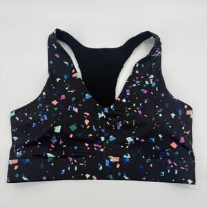 FABLETICS Sports Bra Medium Impact Womens Size 3X V-Neck Pullover Pocket